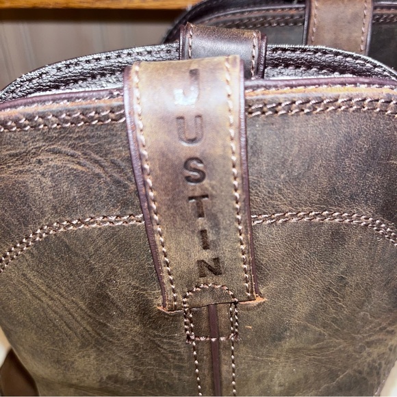 Mens Justin Steel toe WK4961 8EE. Waterproof - Picture 4 of 13